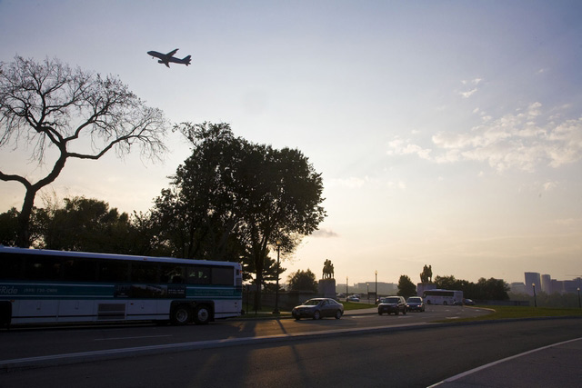 Evening travel